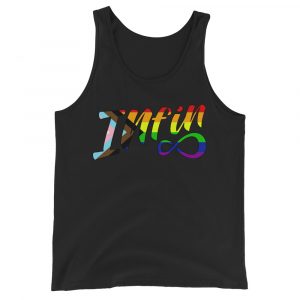 Infineight Pride Logo Unisex Sleeveless T-Shirt